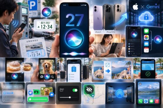 Gemini採用でSiriが覚醒？「iOS 27」の注目ポイント