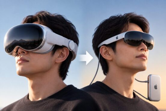 禁断の外付け仕様もテスト中？ M5チップと新素材で挑む「Vision Pro」軽量化計画