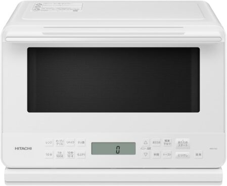 丸洗いできるテーブルプレートでお手入れラクラク！日立のフラットオーブンレンジが2万円台
