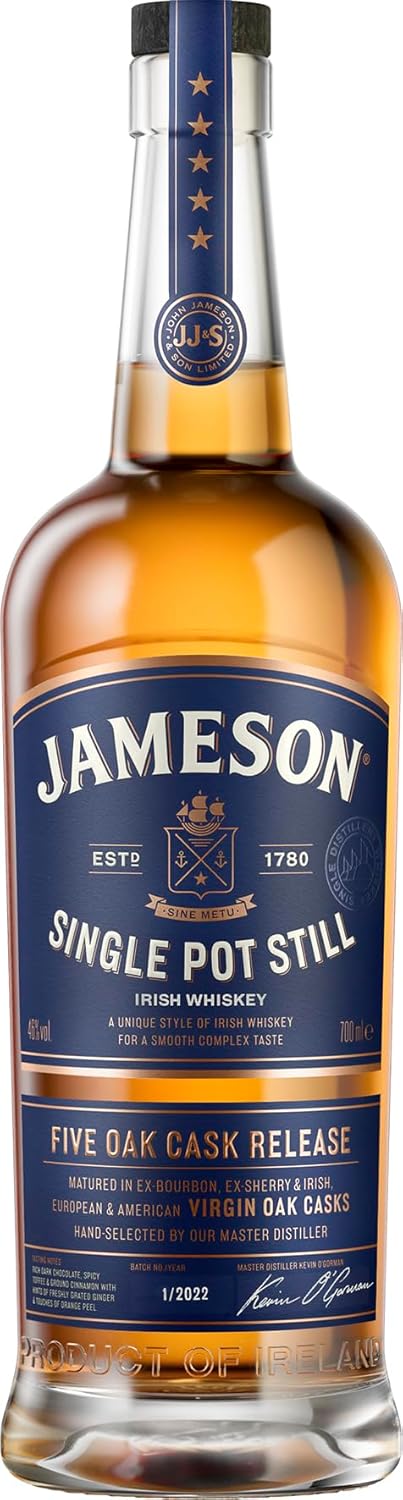 アイルランド伝統の3回蒸留で仕立てた「ジェムソン シングルポットスチル」がAmazonで10％オフ
