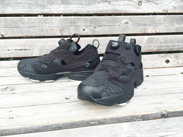 Reebok CLASSIC×atmos×FACTOTUM”の「INSTAPUMP FURY（インスタポンプ