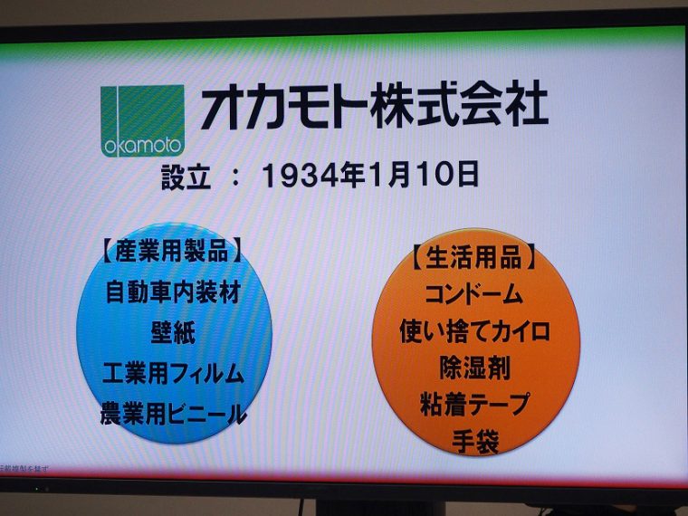 コンドームは売上の10 オカモト主催のバブルサッカーを通じてsti検査の啓蒙に参加してきた Getnavi Web ゲットナビ