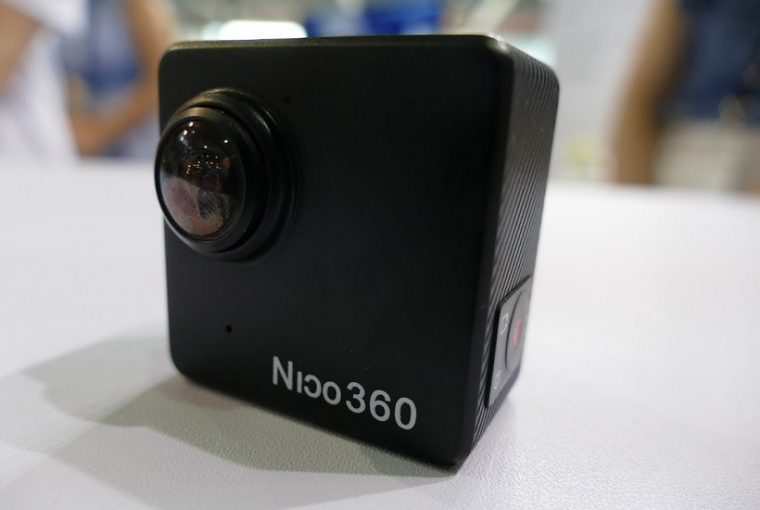 ↑WQHD画質で360度撮影が行える「Nico360」