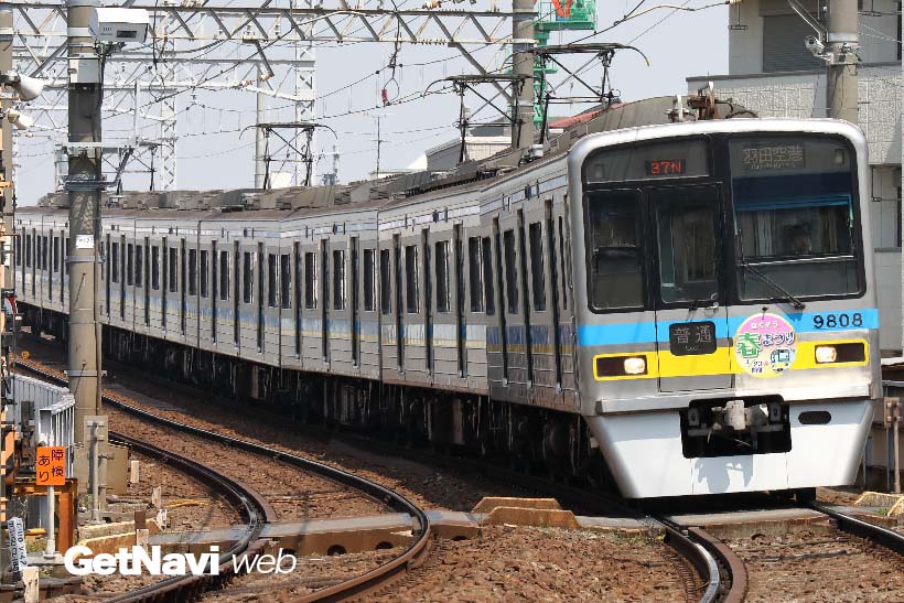 ↑元京成電鉄の3700形が千葉ニュータウン鉄道の“新車”9800形に生まれ変わった