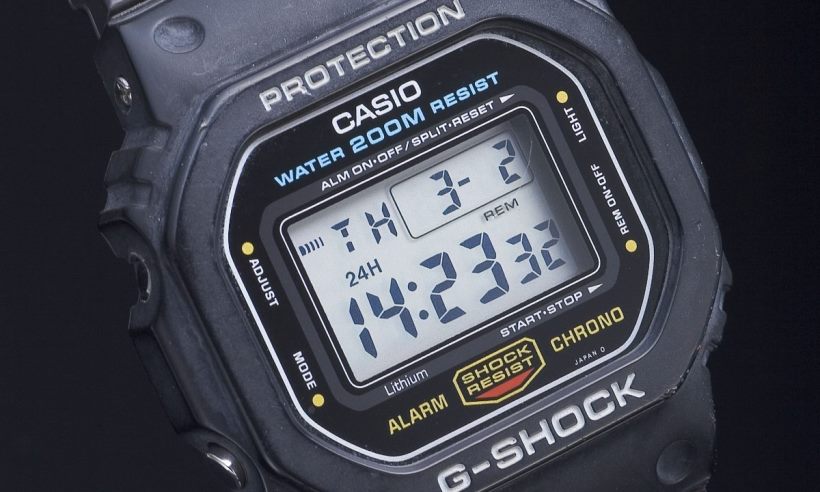 g-shock dw5600 スピードモデル初期 オレンジ豆球 キアヌ・リーブス 