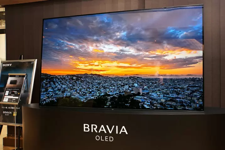 BRAVIA OLED ４KTV KJ-55A1 - テレビ