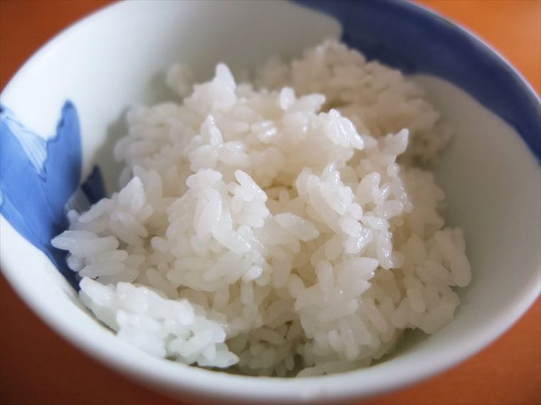 ↑米粒のそれぞれに、うまみ成分である「おねば」がしっかりコーティングされていて、つやつやと輝いています