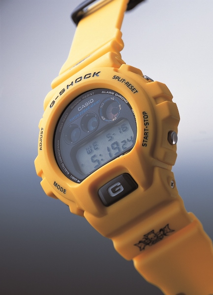 G-SHOCK/イエロー/メタリック/ビンテージ/DW-6900/三つ目/ミラー