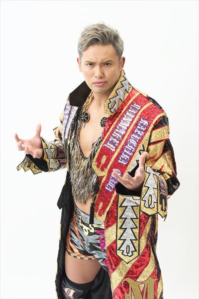 ↑第65代IWGPヘビー級王者、オカダ・カズチカ選手　　©新日本プロレス