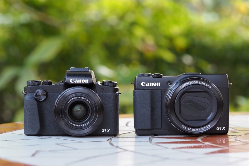 カメラ：衝撃デビューの高級コンデジ「PowerShot G1 X Mark Ⅲ」を従来 