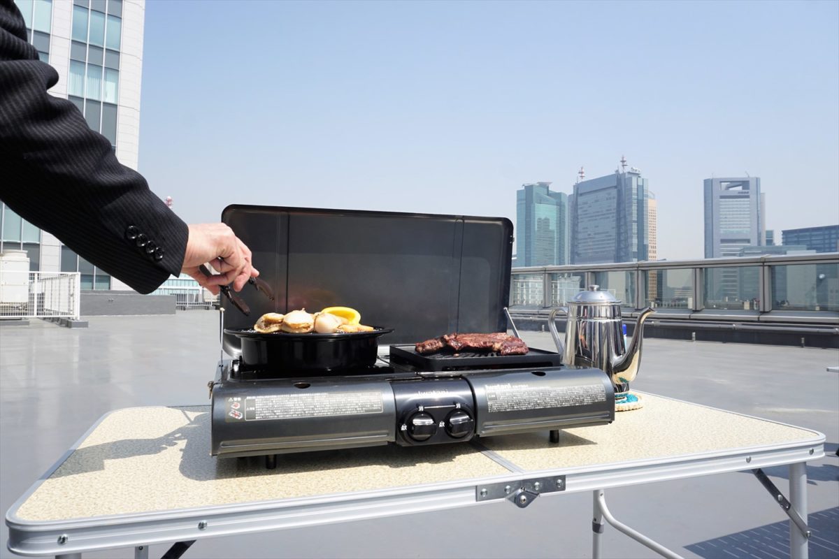 驚きの価格が実現！ 岩谷産業 CB-TBG-2 テーブルトップBBQ コンロ