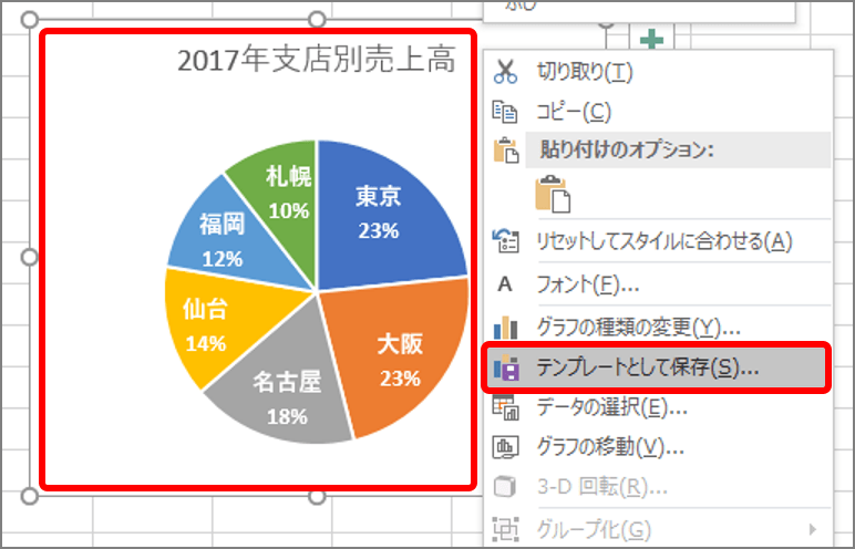 エクセル イチから作るのは非効率 グラフの 再利用 テク3選 Getnavi Web ゲットナビ