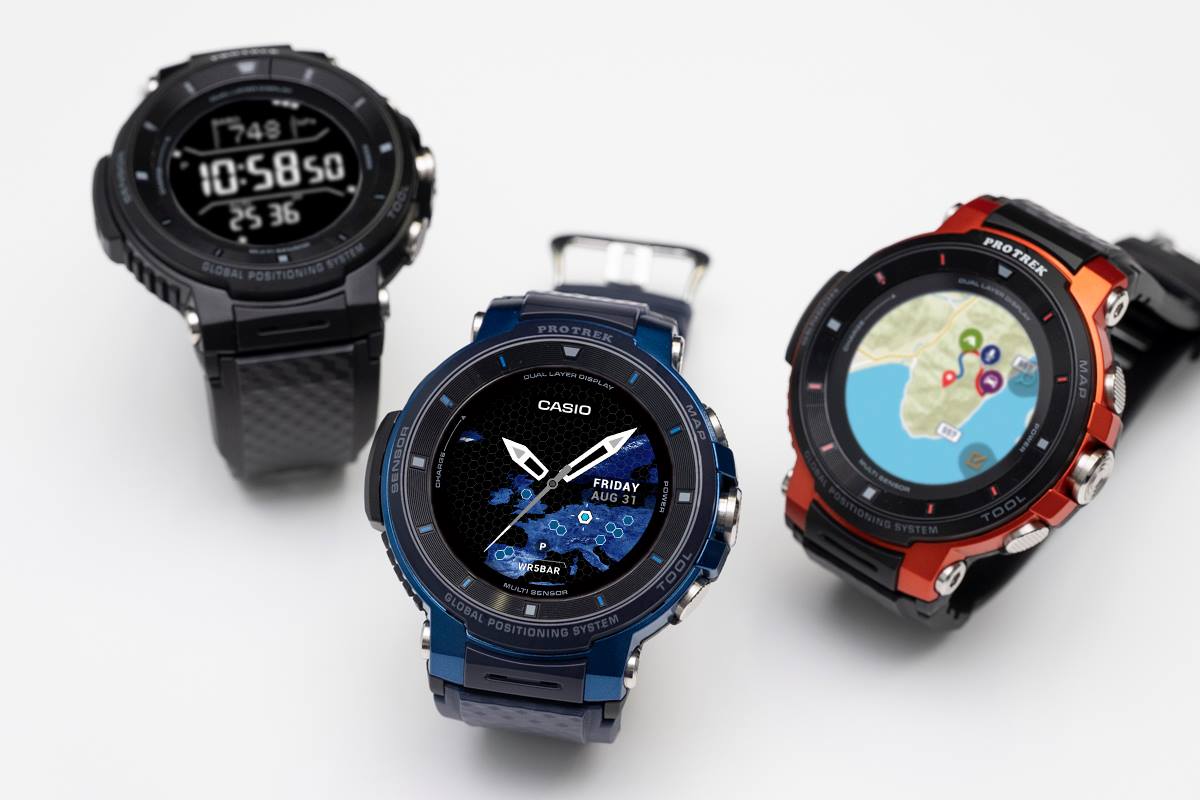 CASIO PRO TREK Smart WSD-F30 -BK ブラック