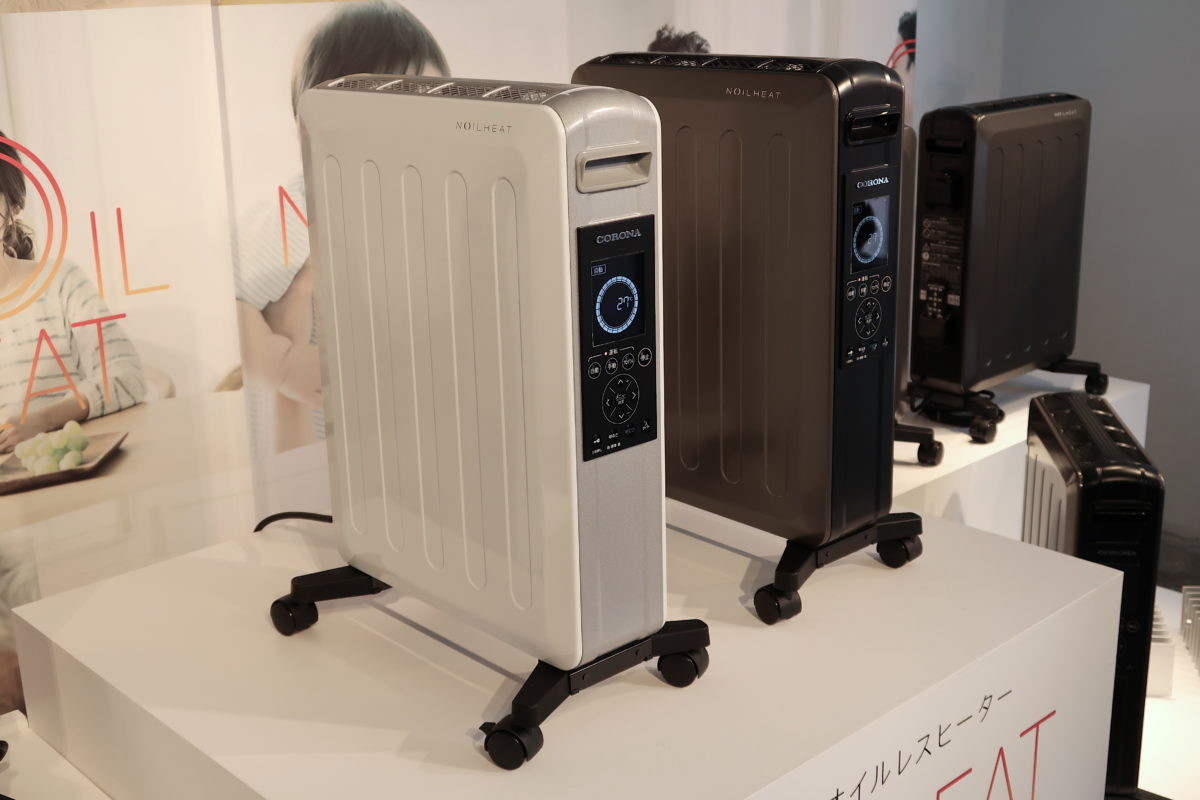 オイルを使わない、オイルヒーターのような暖房器具。コロナの新作「NOIL HEAT」とは？ | GetNavi web ゲットナビ
