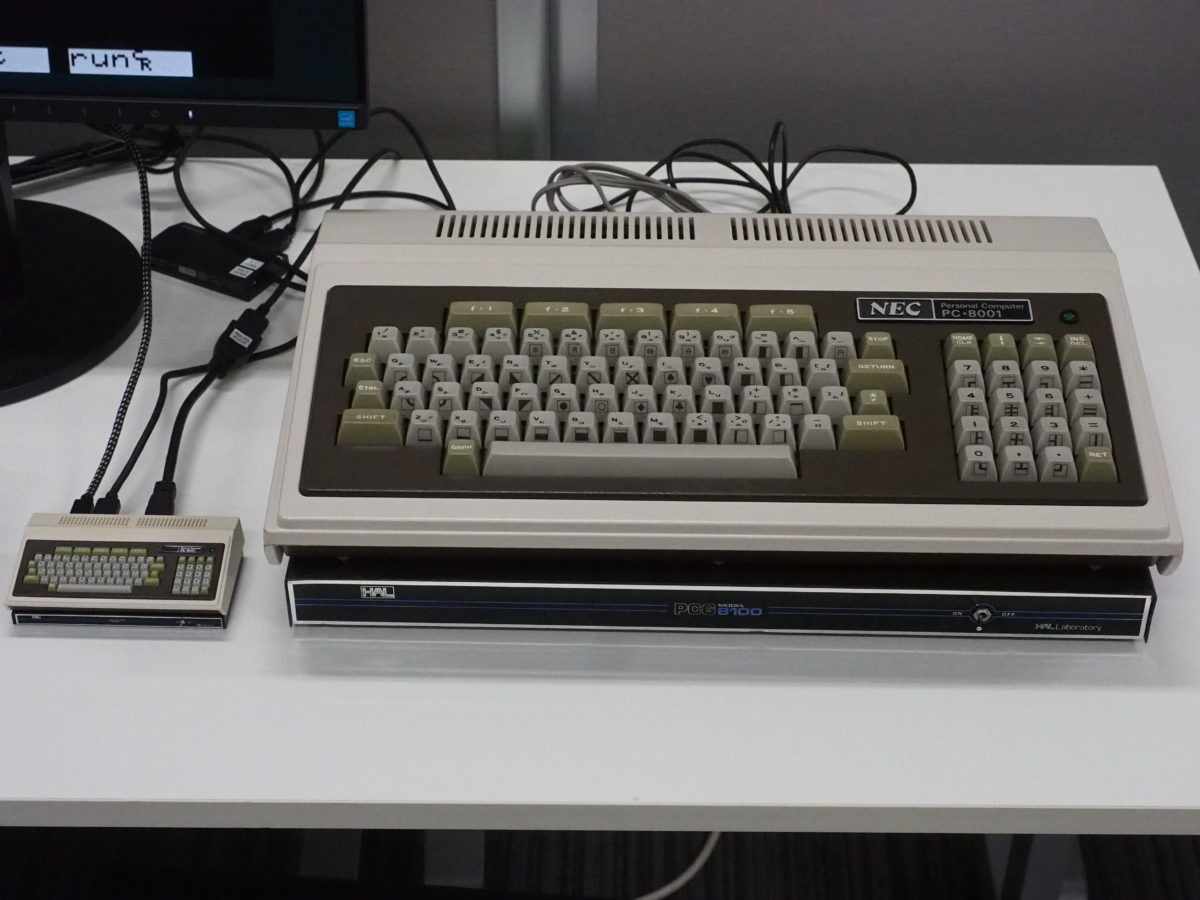 PC-8001」誕生から40年の月日を感じながら、ミニチュア復刻版