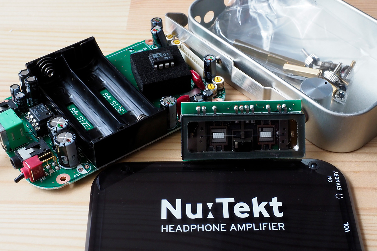 KORG コルグ Nu:Tekt HA-S Headphone Amplifier Kit ヘッドホンアンプ Nutube搭載 DAC 真空 