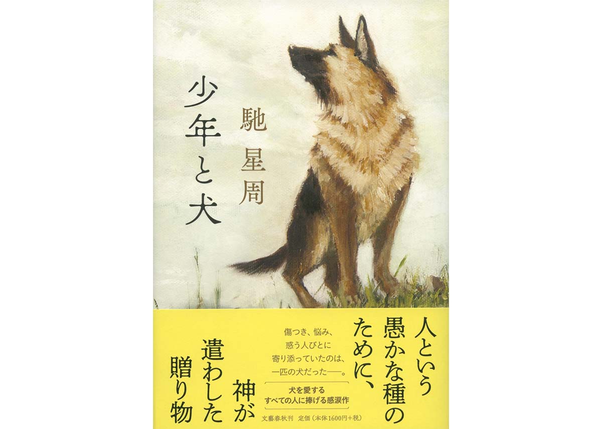 直木賞にふさわしい1作 少年と犬 は馳 星周の犬小説の最高傑作 Getnavi Web ゲットナビ