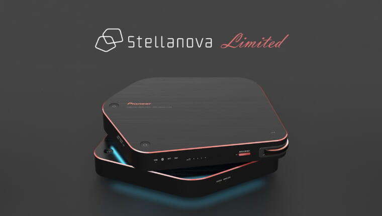 試用のみ パイオニア Stellanova ワイヤレスユニット単体 ブルー