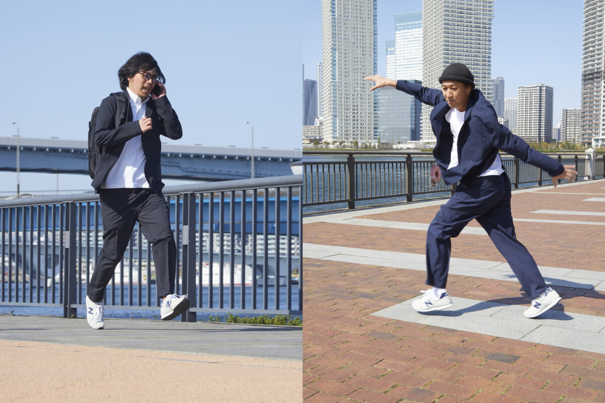 New Balance THE CITY ネイビーセットアップ - スーツ