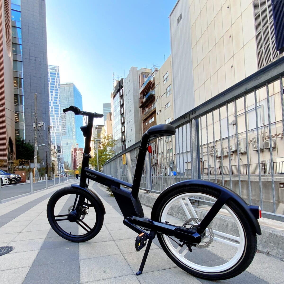 チェーンレス電動アシスト自転車「Honbike（ホンバイク）」のMakuake