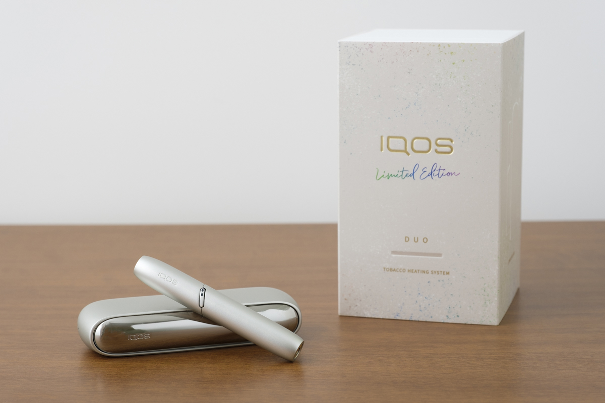 日本で販売しているIQOSでは初となる、銀色の「IQOS 3 DUO ムーン シルバー」が数量限定で登場！ | GetNavi web ゲットナビ