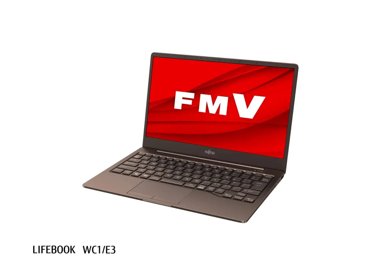 富士通からインテリアやファッションと調和するモバイルノートPC「LIFEBOOK WC1/F2」が発売 | GetNavi web ゲットナビ