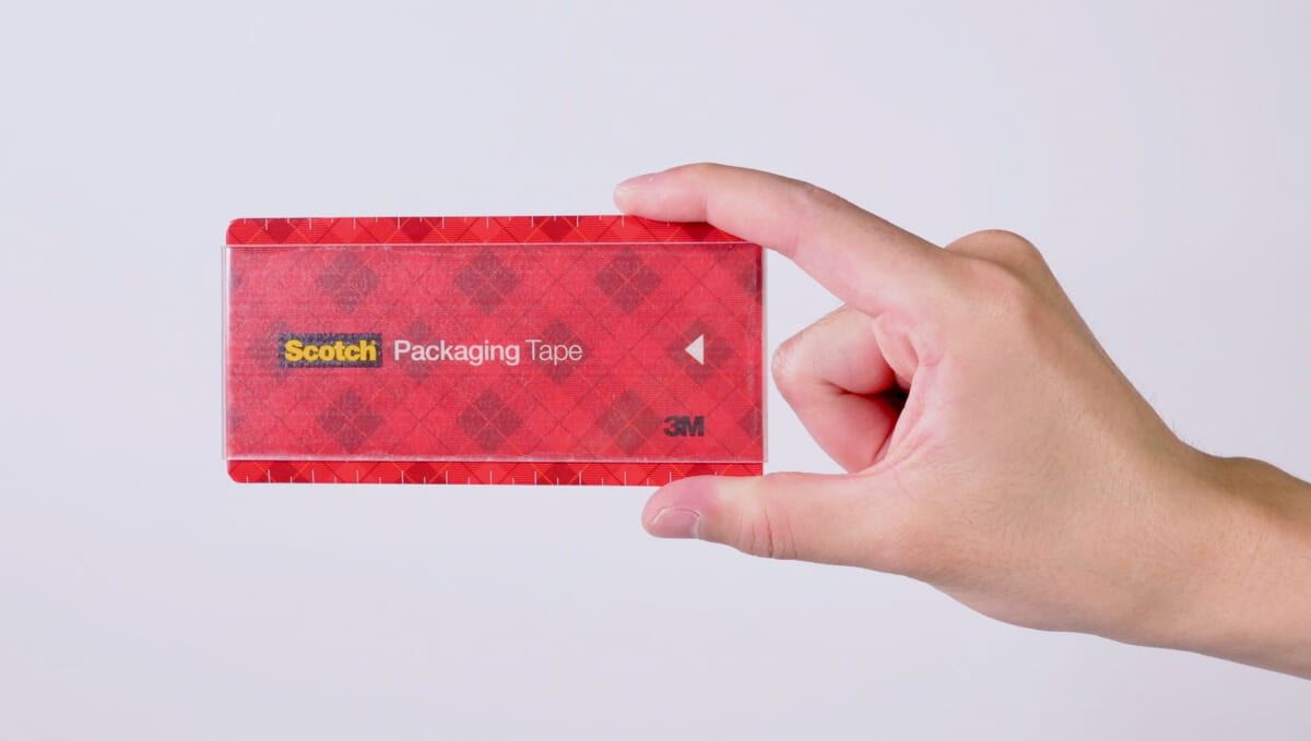 普段の梱包はもちろんアウトドアでも重宝する、超薄型の3M「スコッチ 透明梱包用テープ ポータブル」 | GetNavi web ゲットナビ