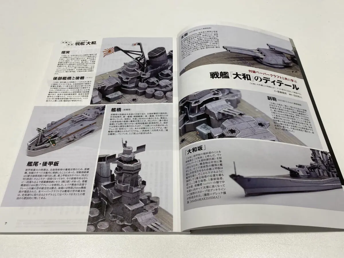 歴史群像」8月号付録・戦艦『大和』超精密ペーパークラフト 歴史群像」8月号付録・戦艦『大和』超精密ペーパークラフト