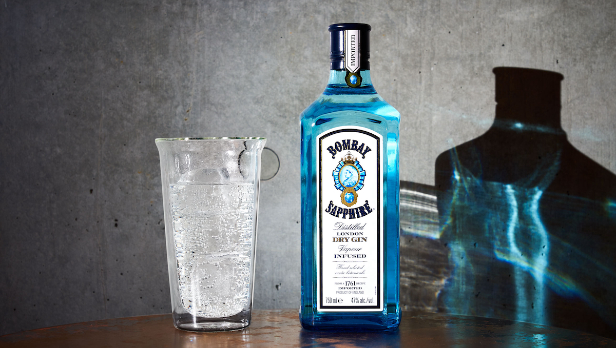 BOMBAY SAPPHIRE LONDON DRY GIN ミニボトル - その他