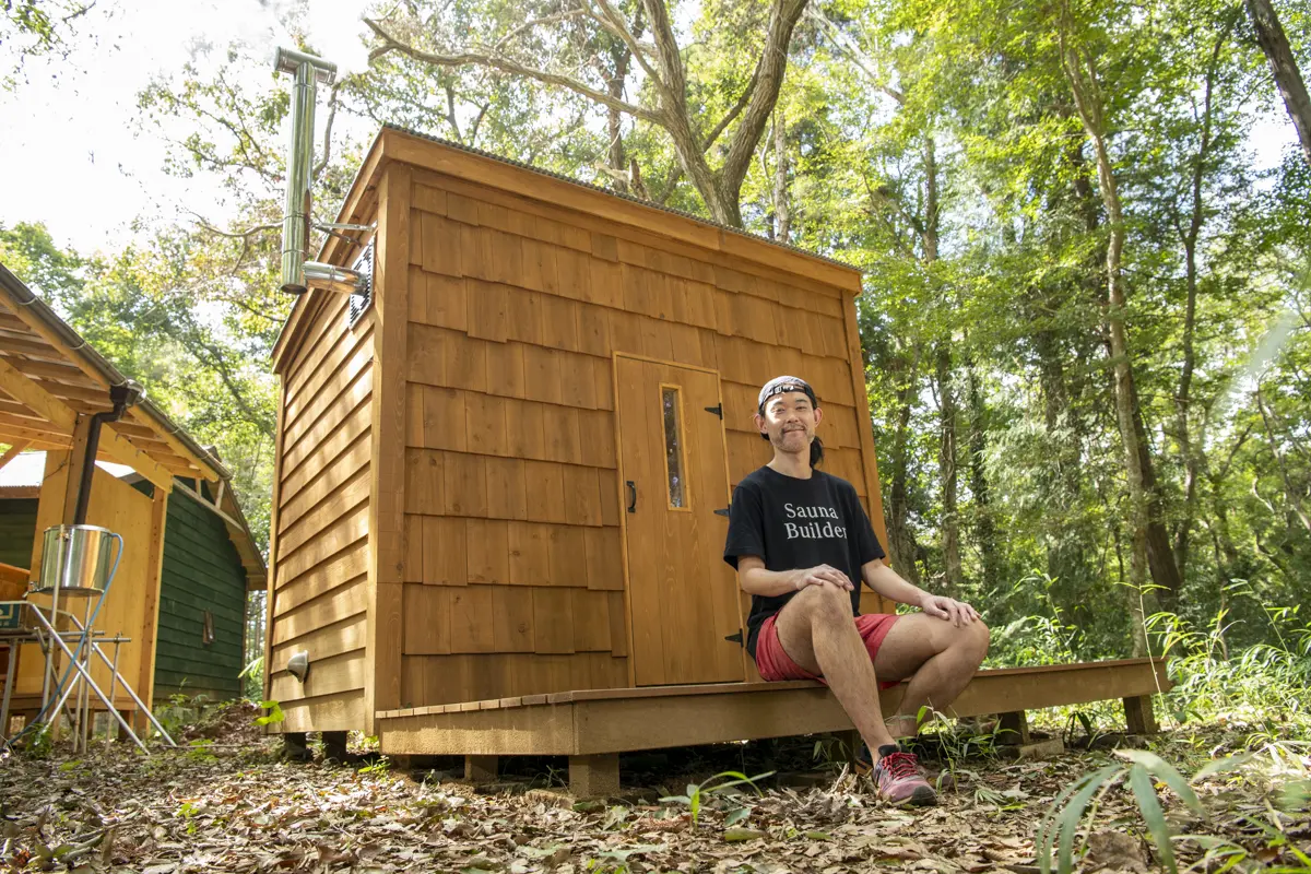 もう普通のサウナには戻れない！ ドゥーパ編集長自らが建てたサウナ小屋が最高すぎて、人生観が変わってしまった話 | GetNavi web ゲットナビ