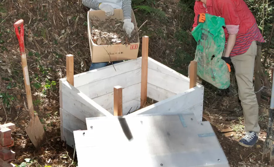 堆肥作りは里山暮らしの基本 コンポストを作ろう 新 田舎暮らし派 注目 サトヤマ通信 ３ ドゥーパ