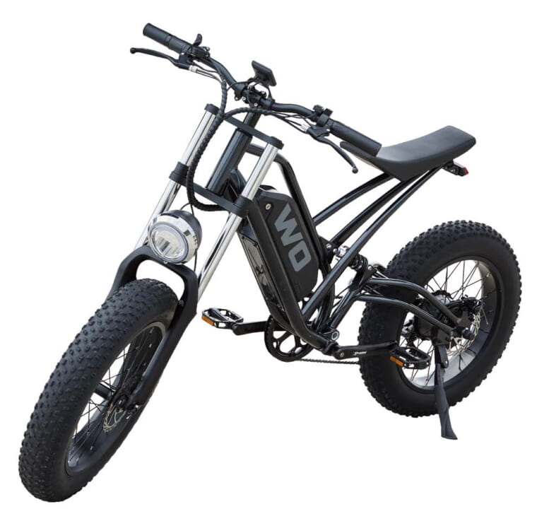 これが電動自転車？ バイク好きに刺さる斬新なデザインの「WO BIKES M2X-1」 | GetNavi web ゲットナビ