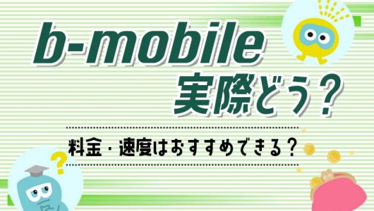 b-mobile評判