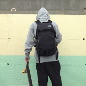 ザ・ノース・フェイスのスケートボード用バッグパックは、高い 