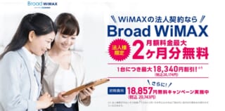 Broad WiMAX 法人