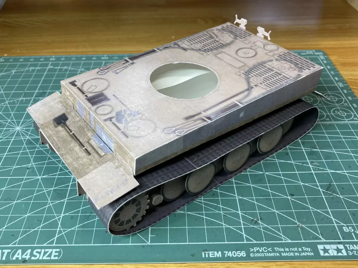 歴史群像」6月号付録・「ティーガーⅠ」重戦車 精密