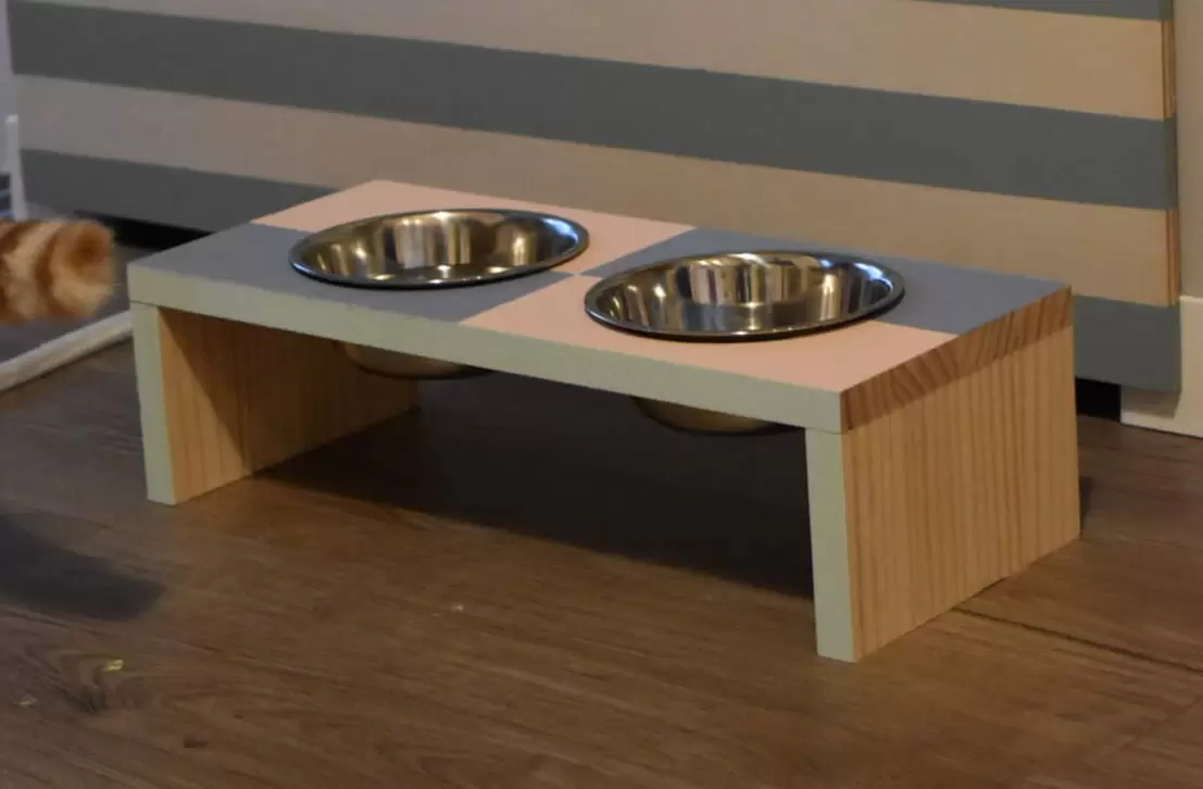 Cat Bowl ごはん台 の作り方 愛猫のための家具をdiyで作ろう １ ドゥーパ