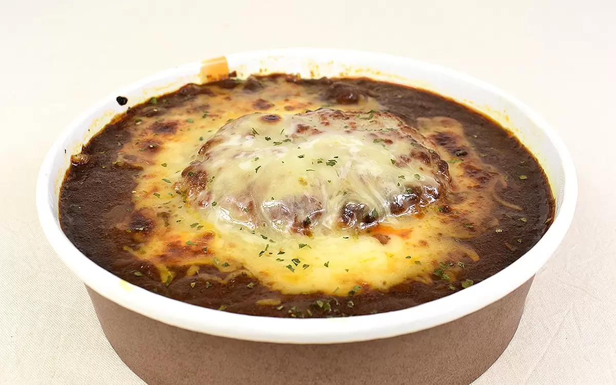 好きなもの全部乗せの魅力 セブンの 銀座デリー監修 ハンバーグカレードリア から広がる旨味と刺激 Getnavi Web ゲットナビ