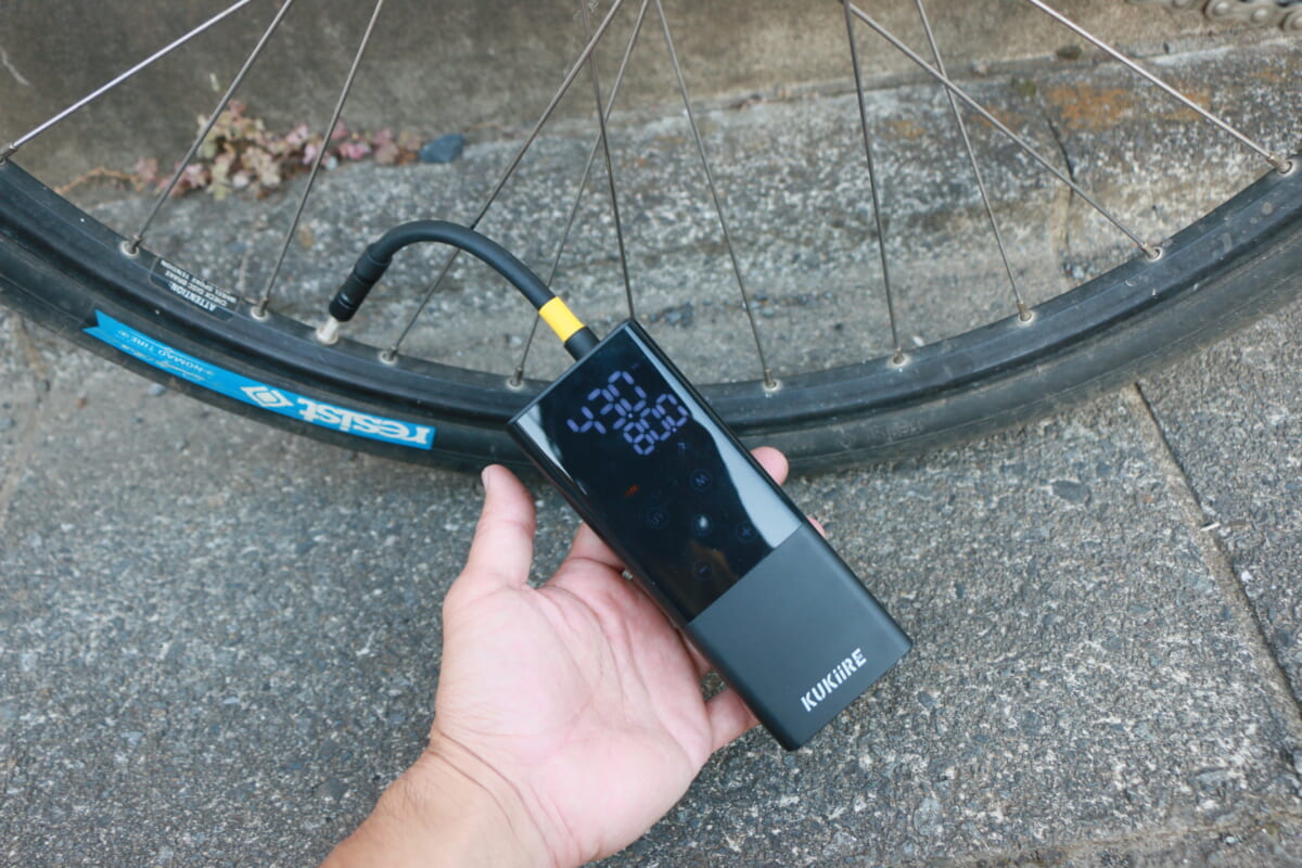 自転車・クルマ・バイクの空気入れをこれ1台で！ スマート空気入れ ...