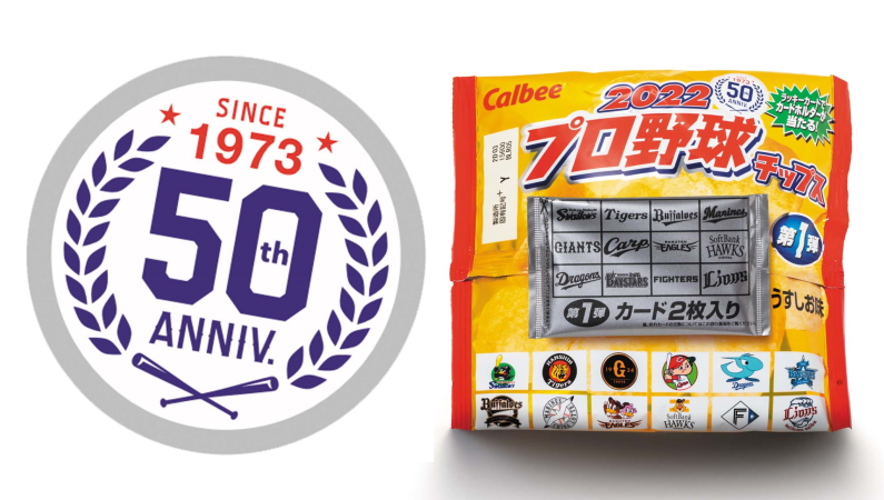 おまけ付き菓子」の金字塔カルビープロ野球チップス50年の歩み