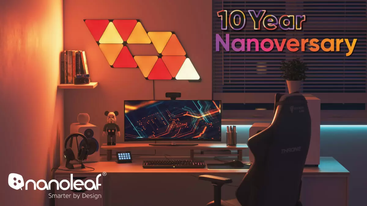 ナノリーフ(Nanoleaf) ゲーミングライトパネル ラインズシリーズ