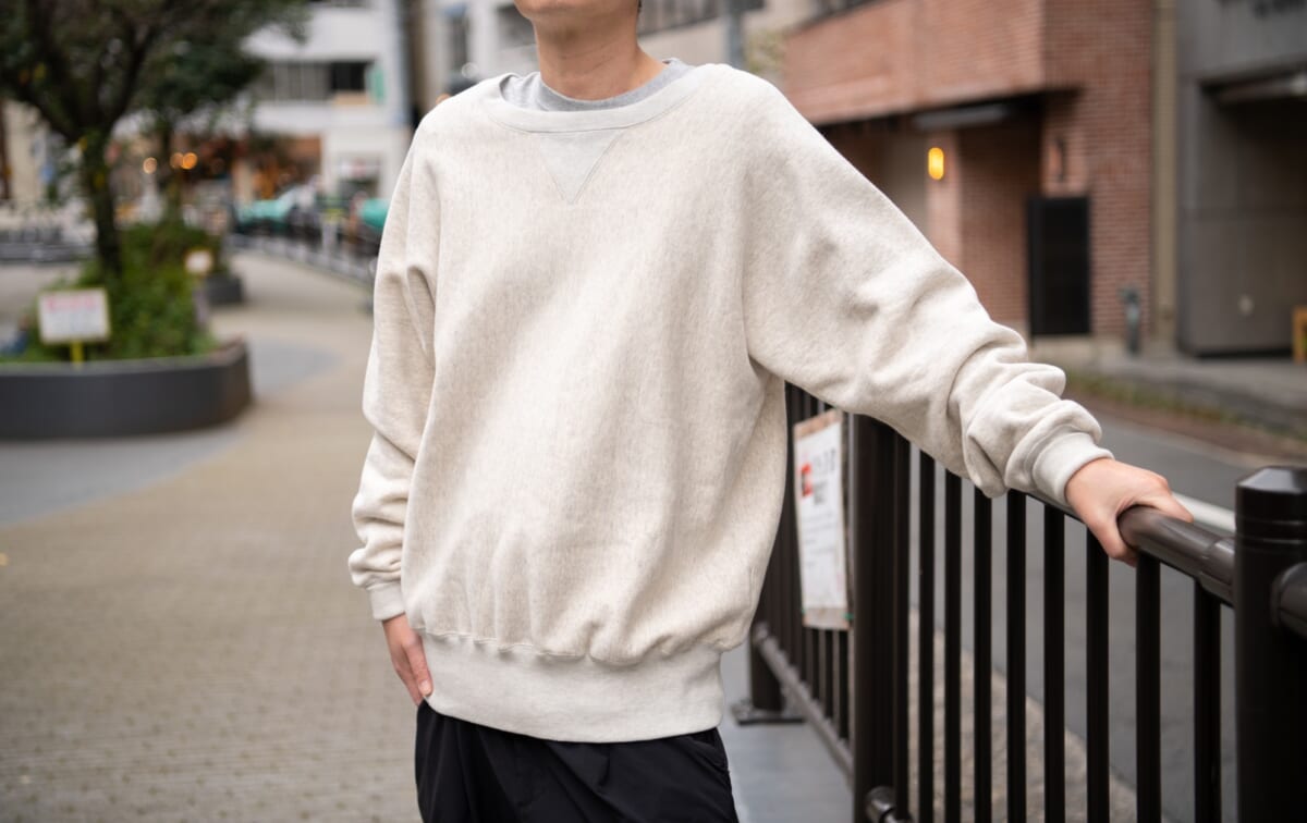 Champion リバースウィーブ(R) 1stパテントモデル スウェットシャツ