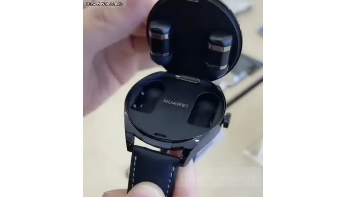 最も完璧な HUAWEI WATCH Buds ブラックモデル スマートウォッチ 未