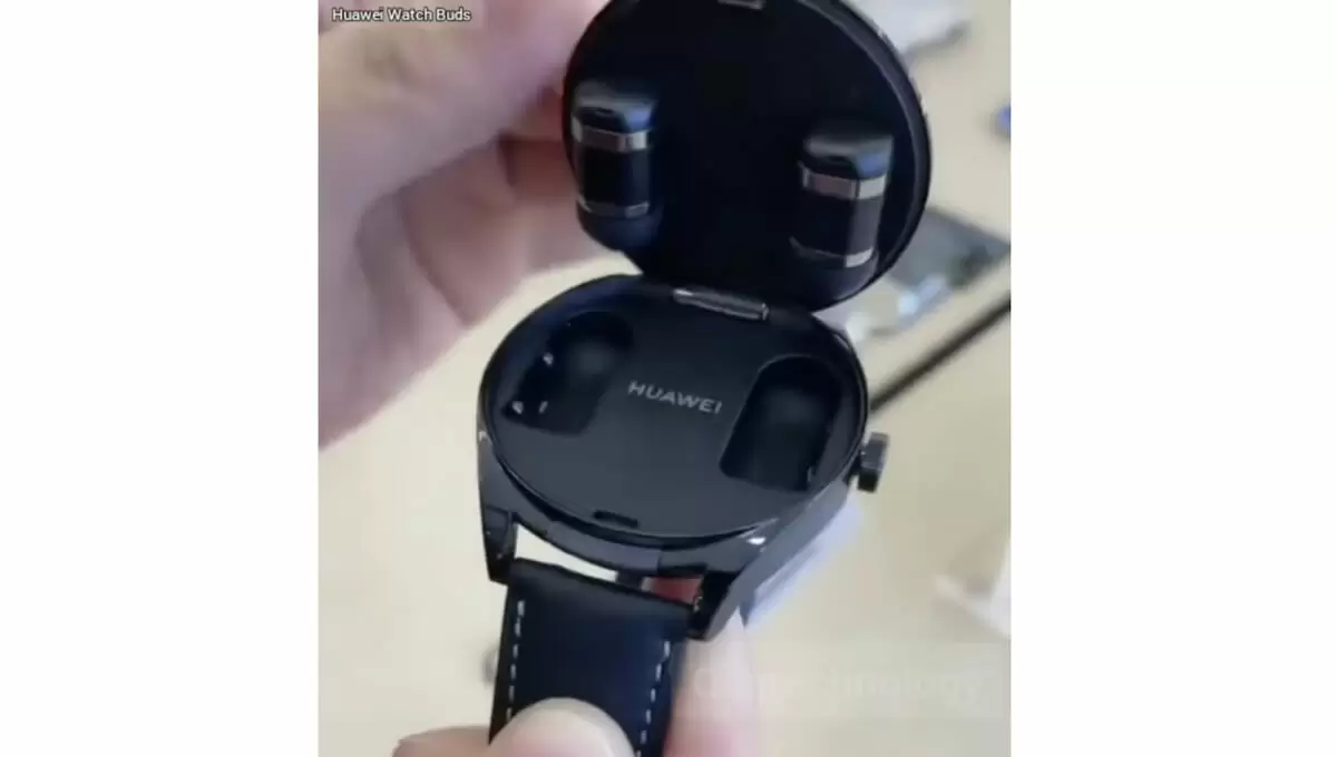 新品未開封！イヤホン内蔵スマートウォッチHUAWEI WATCH Buds 茶 www