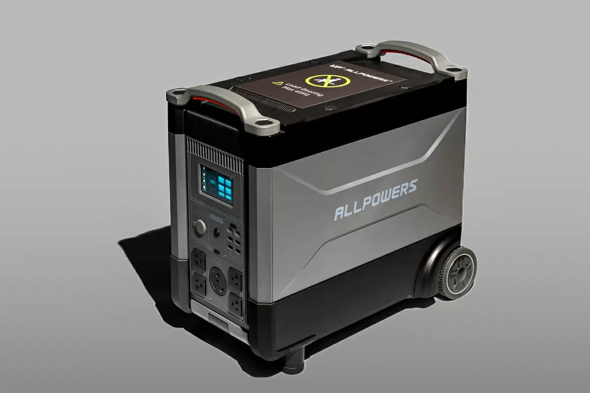 ALLPOWERS S1500 ポータブル電源1500W 瞬間最大3000W - 発電機 ...