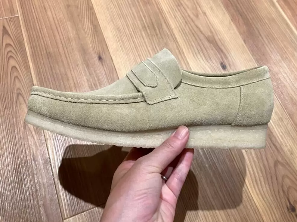 『Clarks』 クラークス (26.0) スリッポン ローファー JA0607