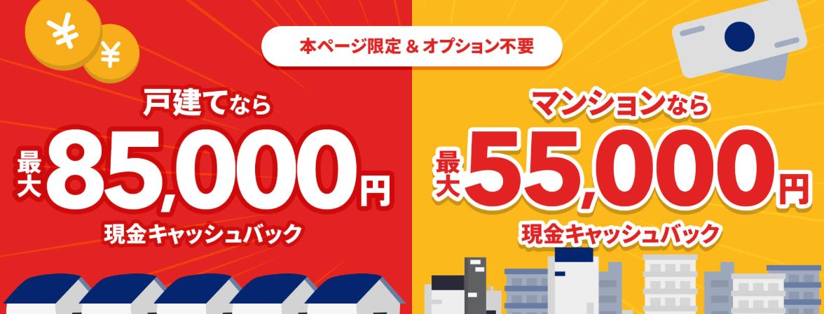 NURO光の55,000円キャンペーン