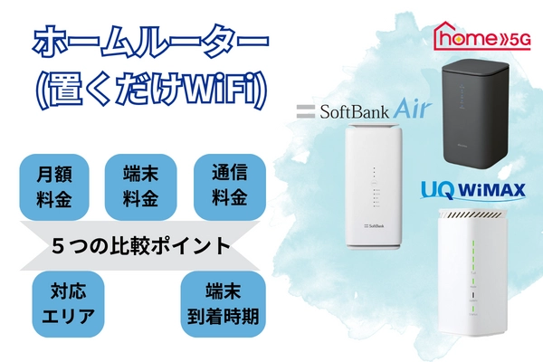 2024年最新】ホームルーター(置くだけWi-Fi)のおすすめ3選！料金・速度・容量を徹底比較した結論は… | GetNavi web ゲットナビ