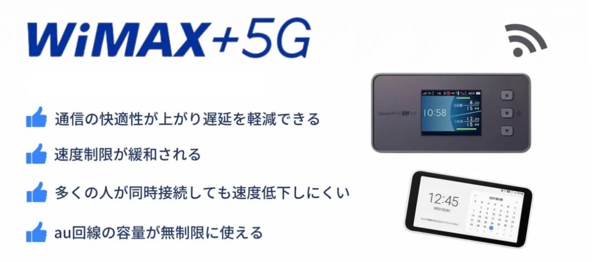 WiMAX ポケット型Wi-Fi