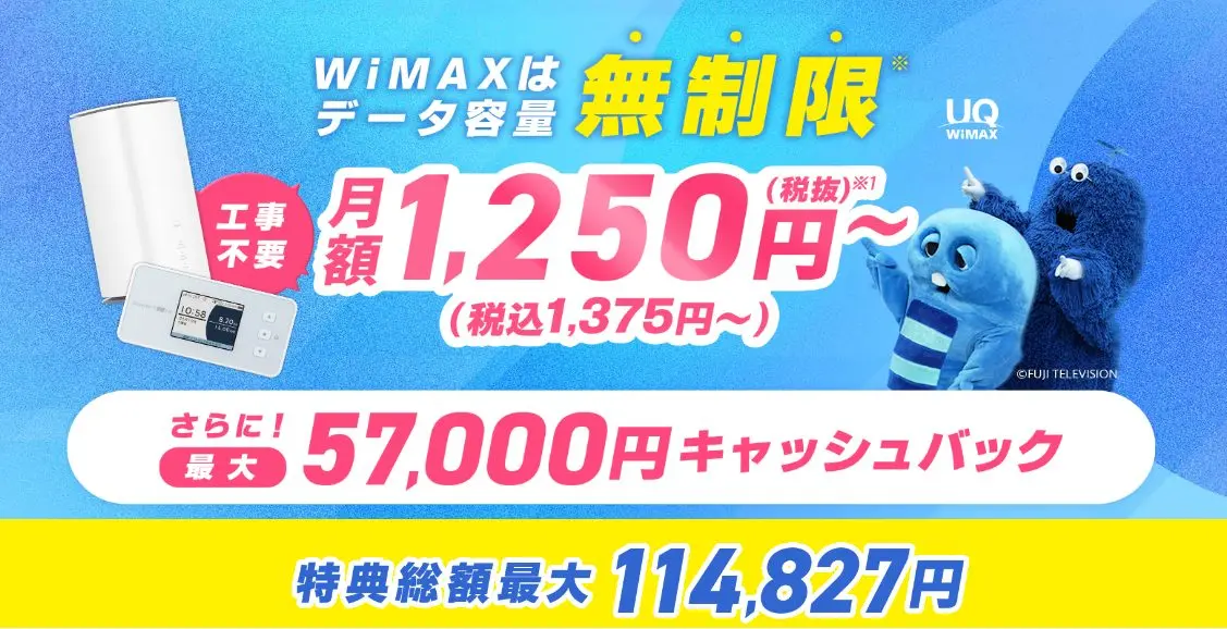 wimax とくとくbb 2年目以降 乗換 販売